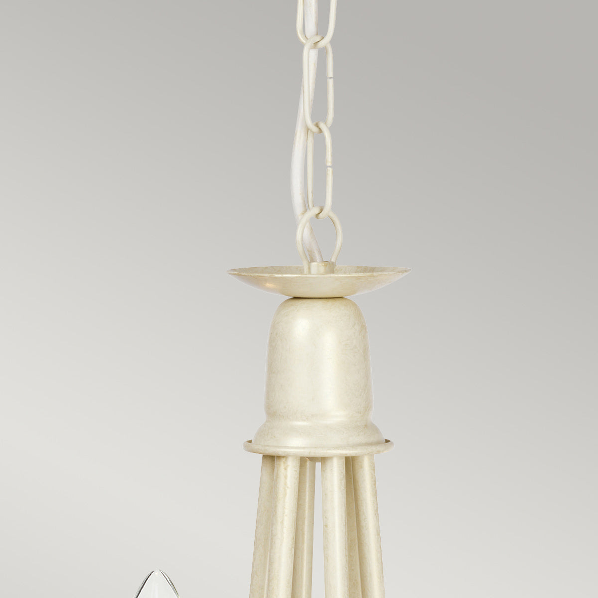 Elstead Lighting Chandelier from the Minster range. Minster 6 Light Chandelier Product Code = MN6-IV-GOLD