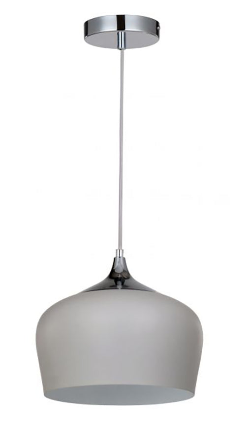 Magnalux Modena 1 Light Beige Metal Pendant Part Number - MOD01BE