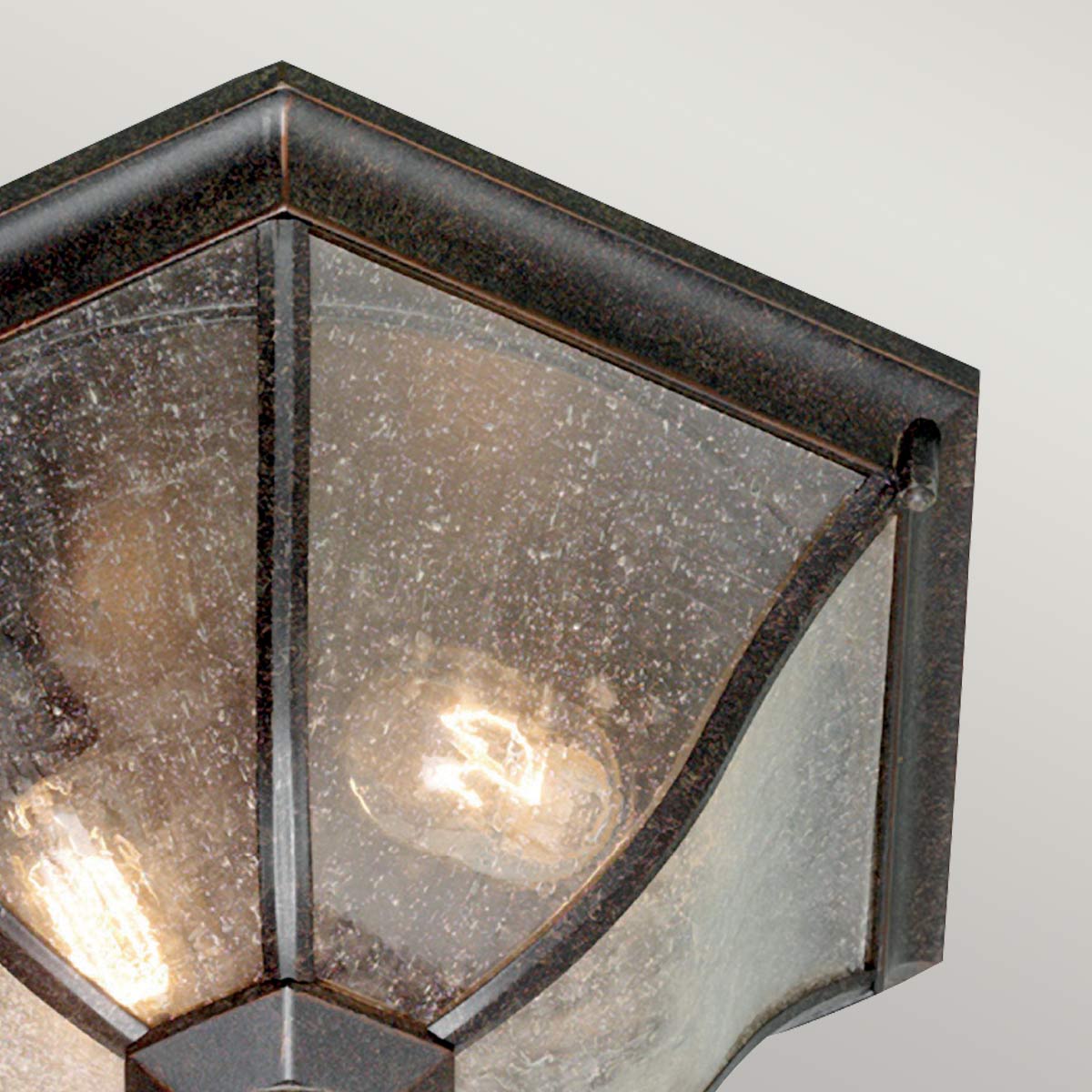 Elstead Lighting Ceiling Flush from the New England range. New England 2 Light Flush Lantern Medium Product Code = NE8-M