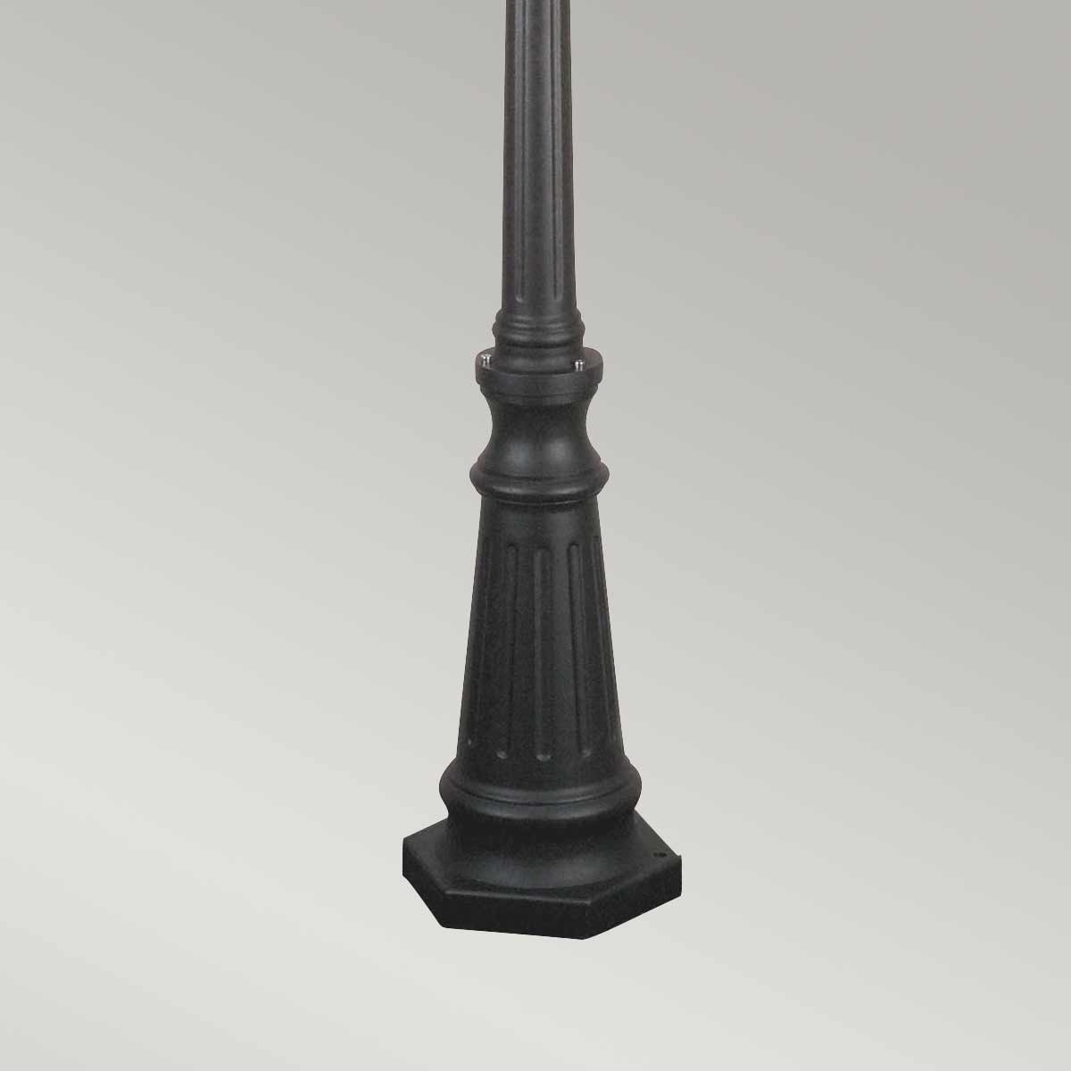 Elstead Lighting Lamp Post from the Norfolk range. Norfolk 3 Light Lamp Post Product Code = NR8-BLK