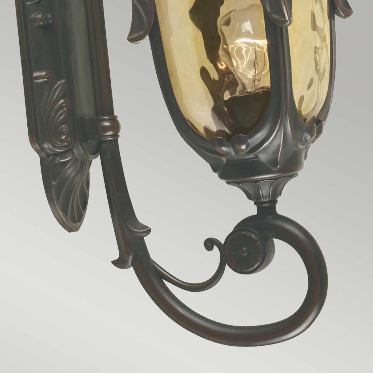 Elstead Lighting Outdoor Wall Light from the Philadelphia range. Philadelphia 1 Light Medium Wall Lantern Product Code = PH1-M-OB
