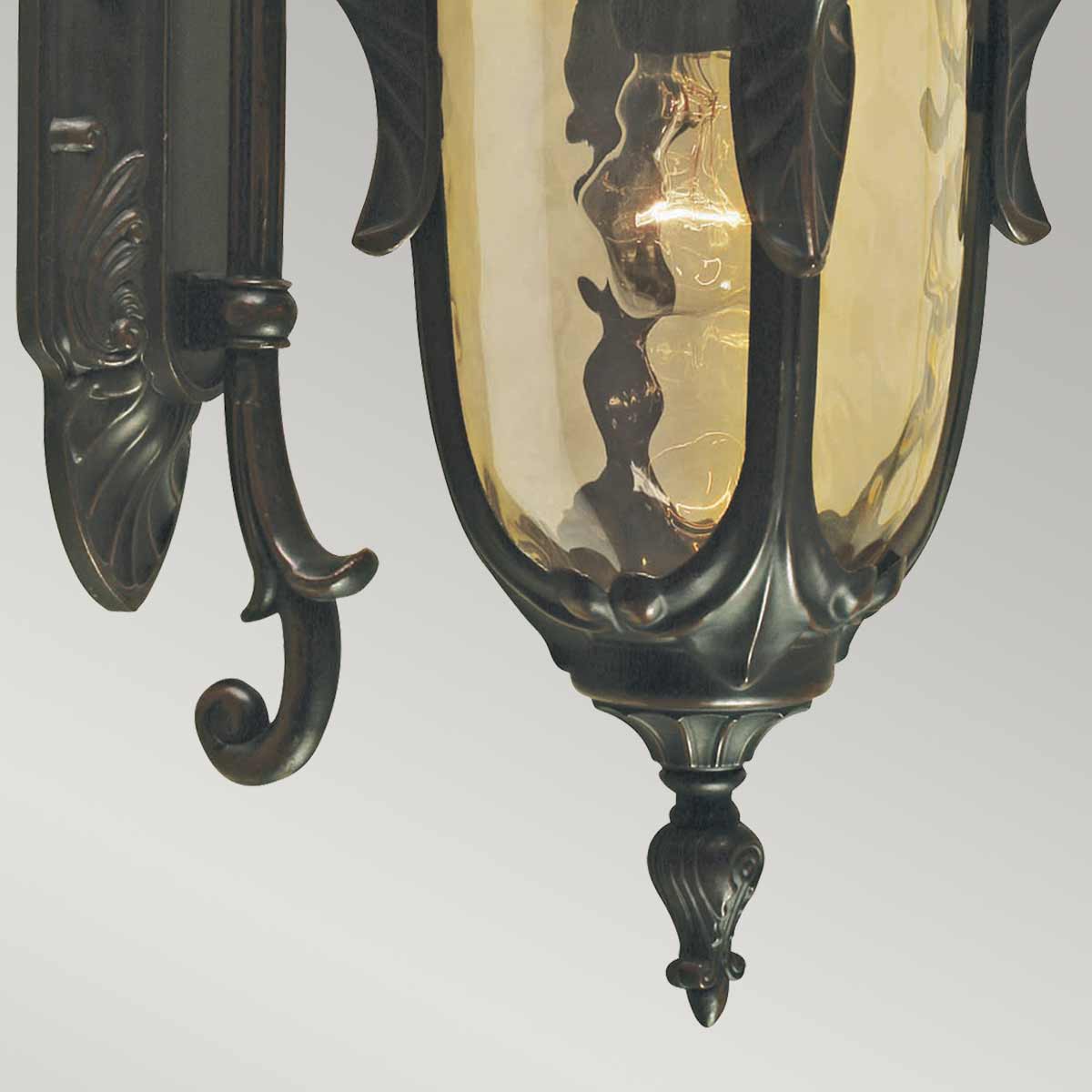 Elstead Lighting Outdoor Wall Light from the Philadelphia range. Philadelphia 1 Light Medium Down Wall Lantern Product Code = PH2-M-OB