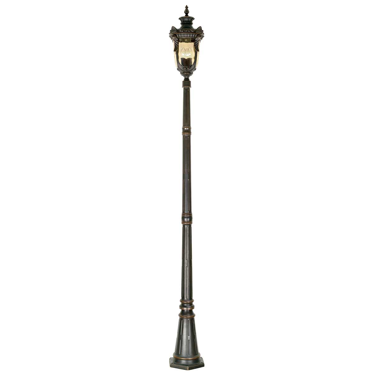 Elstead Lighting Lamp Post from the Philadelphia range. Philadelphia 3 Light Large Lamp Post Product Code = PH5-L-OB
