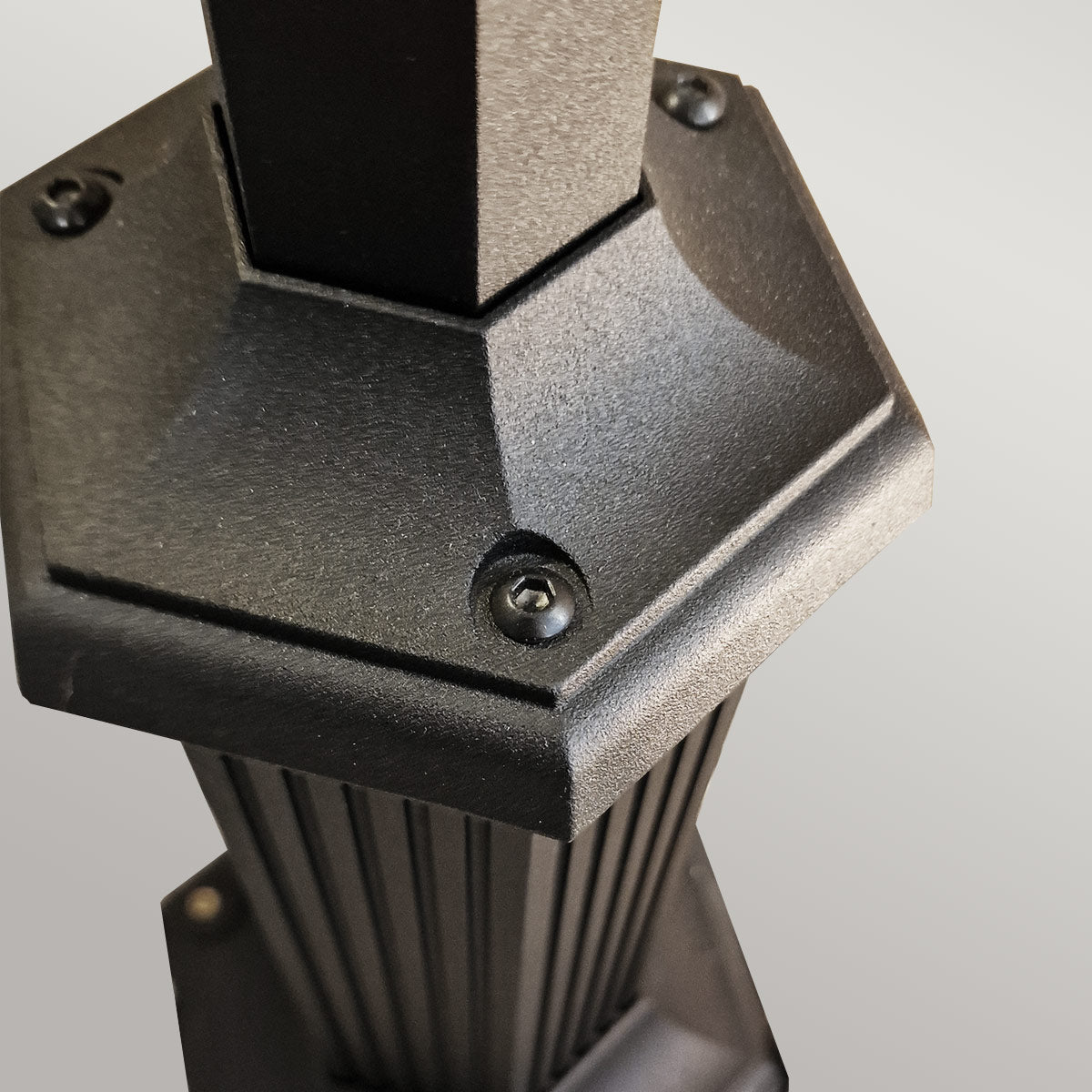 Elstead Lighting Parish 1 Light Lamp Post PR6-BLACK