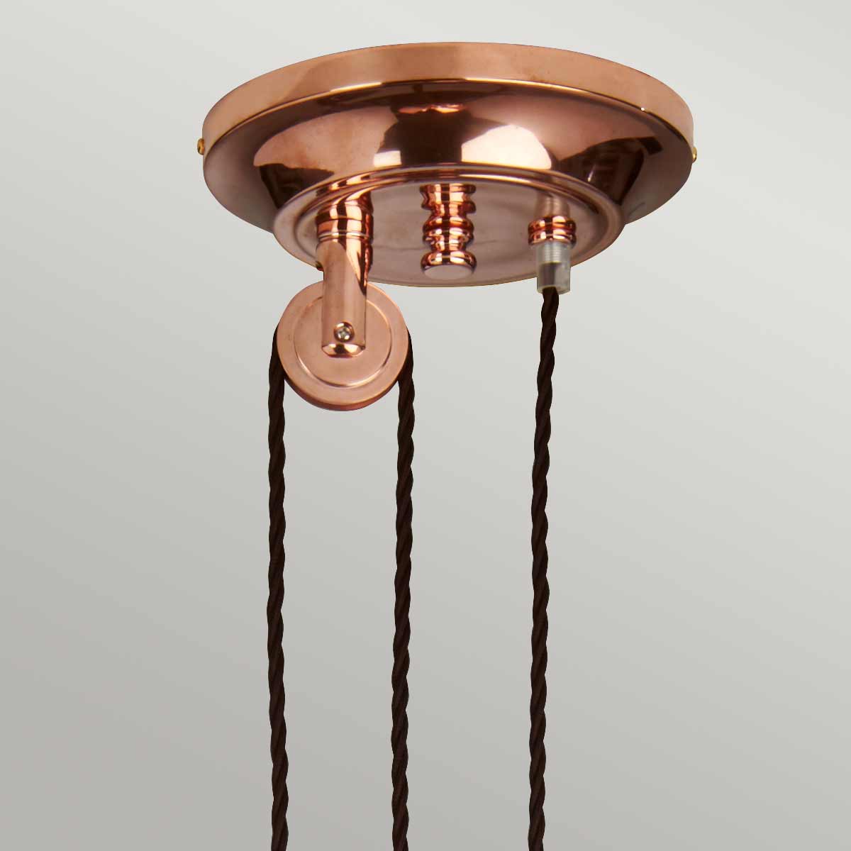 Elstead Lighting Pendant from the Provence range. Provence 1 Light Rise and Fall Pendant Product Code = PV-P-CPR