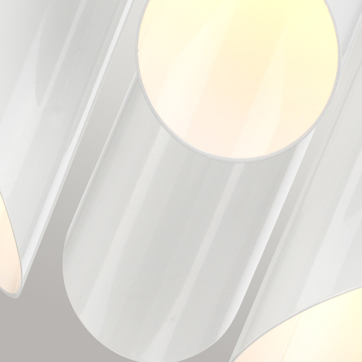 Elstead Lighting Chandelier from the Quinto range. Quinto 6 Light Chandelier - White Aged Brass Product Code = QUINTO6-WAB