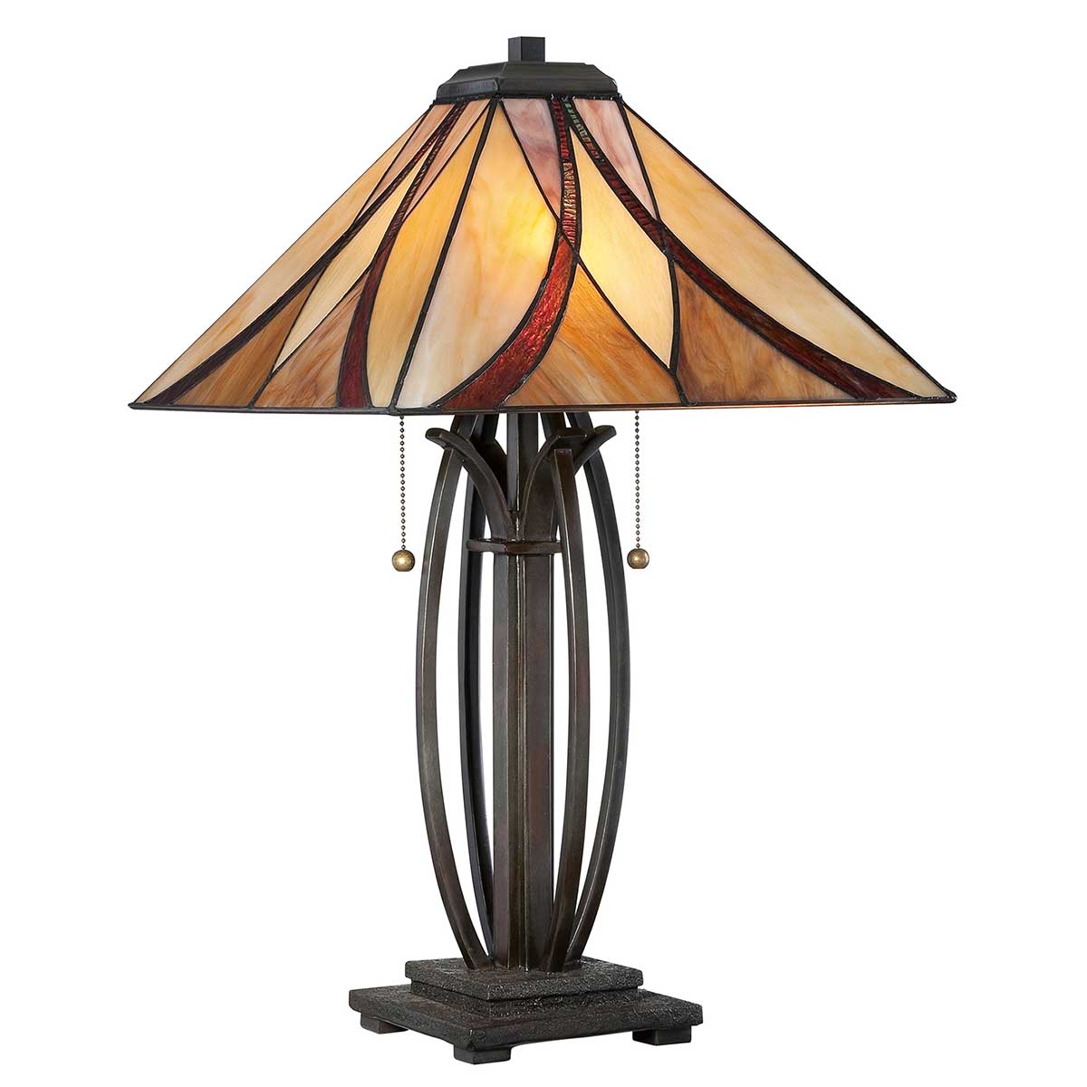Quoizel Table Lamp from the Asheville range. Asheville 2 Light Table Lamp Product Code = QZ-ASHEVILLE-TL