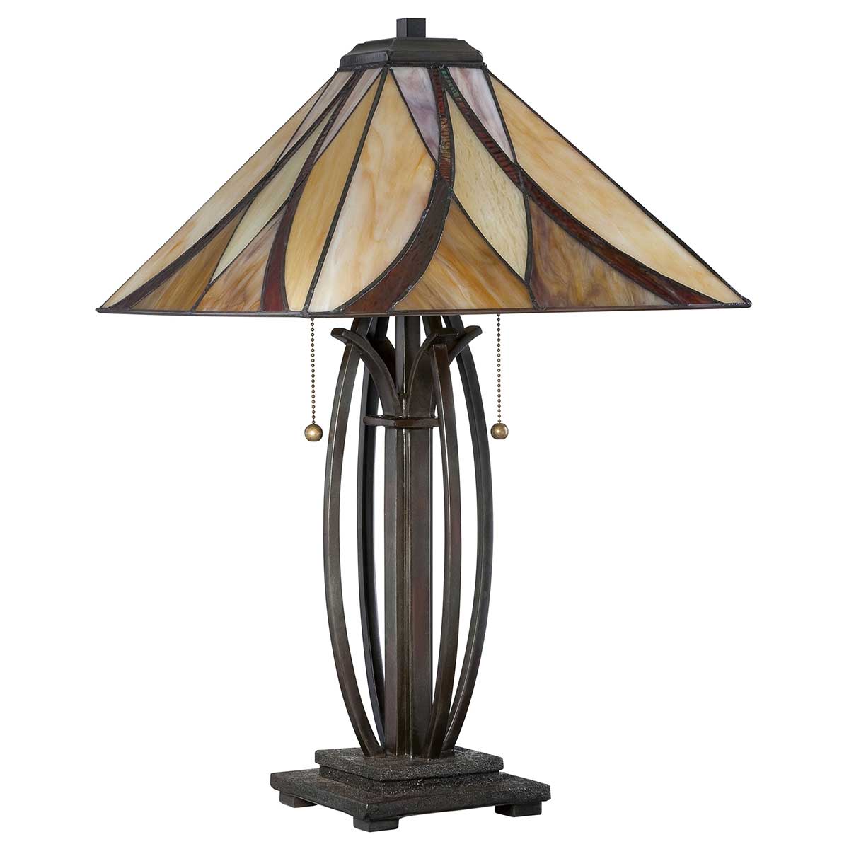 Quoizel Table Lamp from the Asheville range. Asheville 2 Light Table Lamp Product Code = QZ-ASHEVILLE-TL