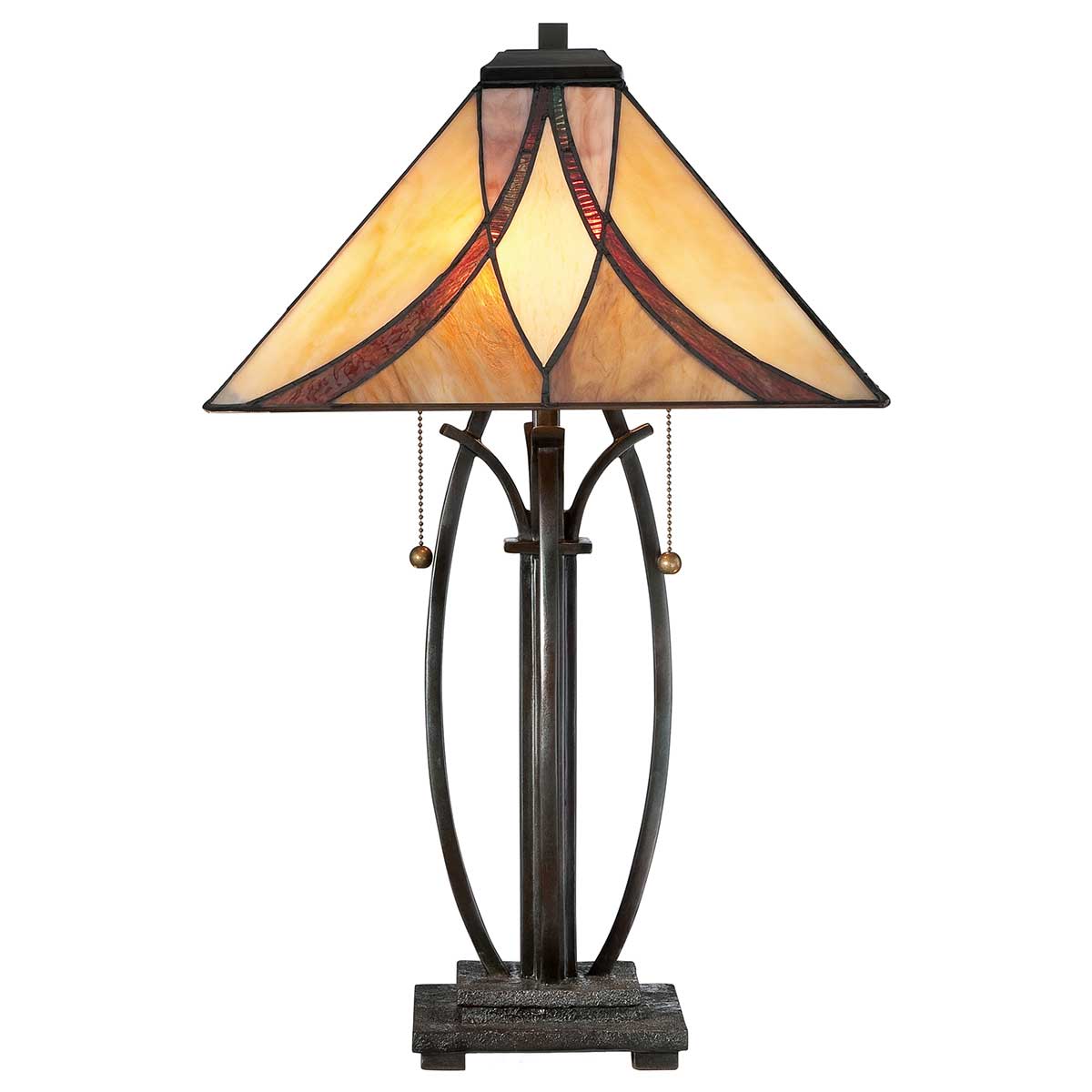 Quoizel Table Lamp from the Asheville range. Asheville 2 Light Table Lamp Product Code = QZ-ASHEVILLE-TL