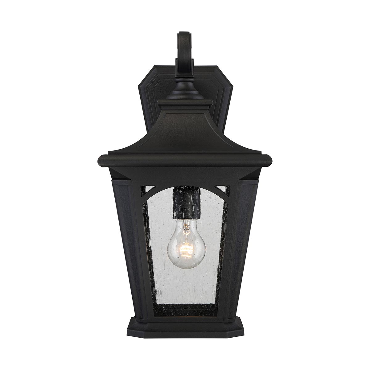 Quoizel Outdoor Wall Light from the Bedford range. Bedford 1 Light Large Wall Lantern Product Code = QZ-BEDFORD2-L