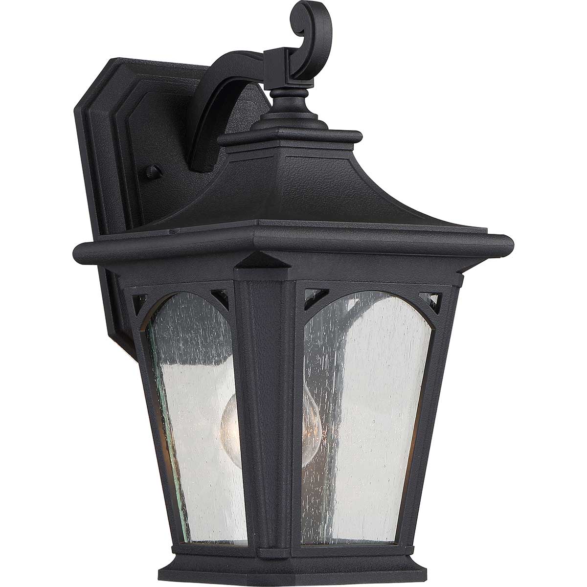 Quoizel Outdoor Wall Light from the Bedford range. Bedford 1 Light Small Wall Lantern Product Code = QZ-BEDFORD2-S