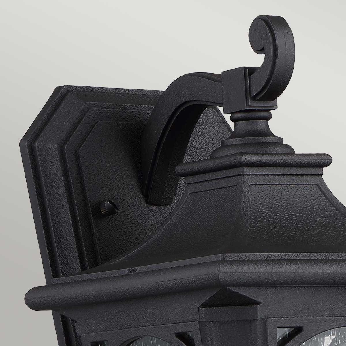 Quoizel Outdoor Wall Light from the Bedford range. Bedford 1 Light Small Wall Lantern Product Code = QZ-BEDFORD2-S