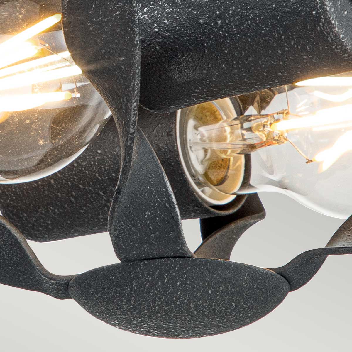 Quoizel Ceiling Flush from the Bradbury range. Bradbury 2 Light Flush Product Code = QZ-BRADBURY-F-GK