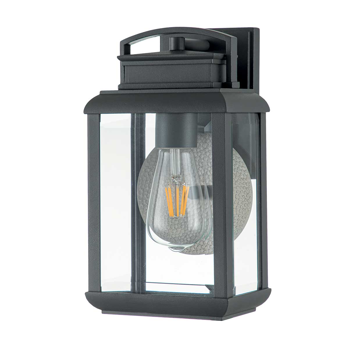 Quoizel Outdoor Wall Light from the Byron range. Byron 1 Light Small Wall Lantern Product Code = QZ-BYRON-S-GR