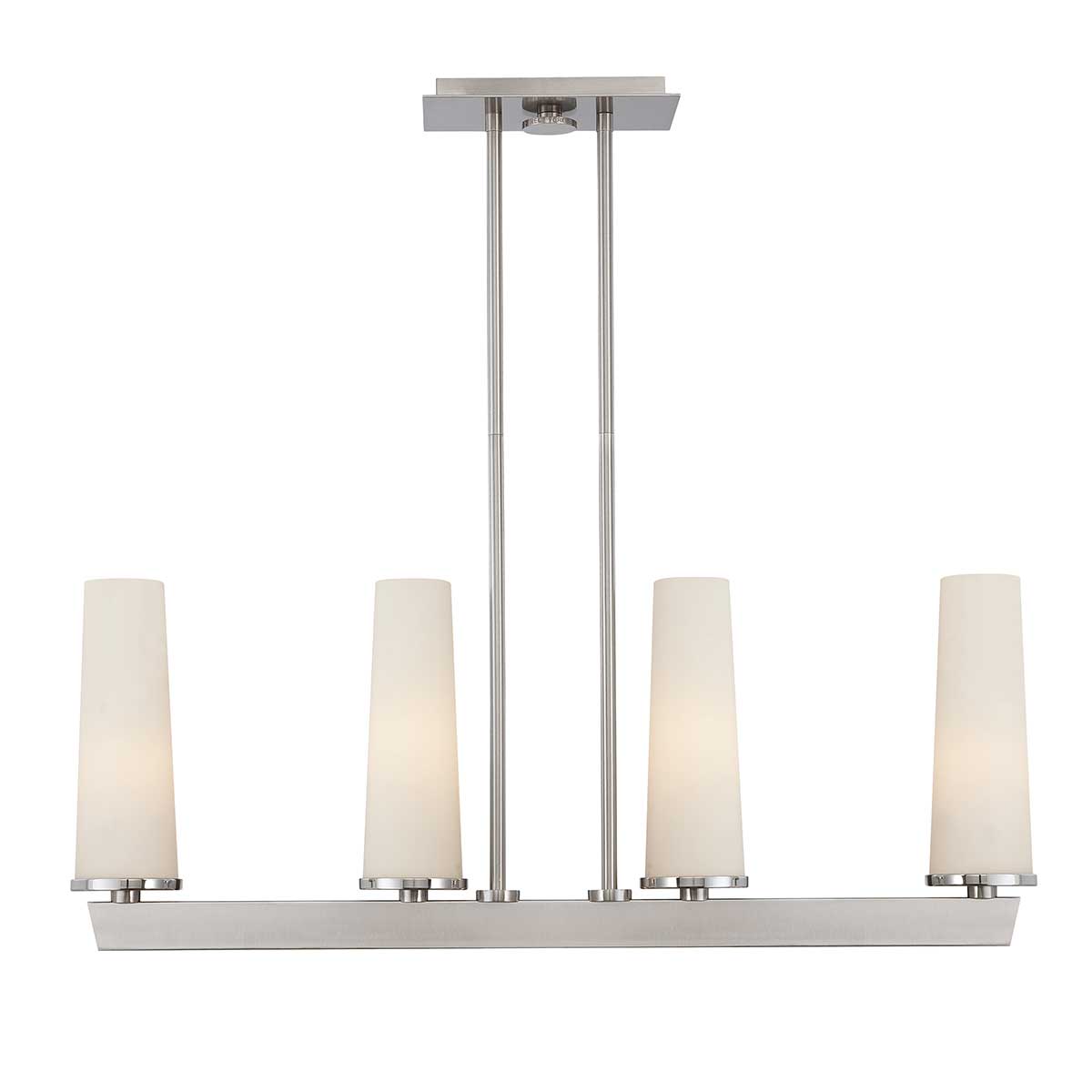 Quoizel Linear Chandelier from the Chelsea Loft range. Chelsea Loft 4 Light Pendant Product Code = QZ-CHELSEA-LOFT-P