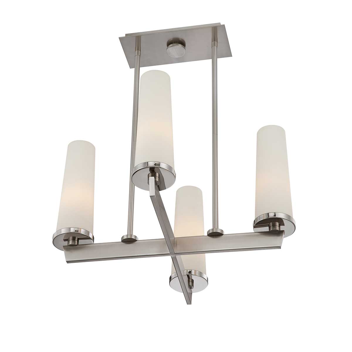 Quoizel Chandelier from the Chelsea Loft range. Chelsea Loft 4 Light Chandelier Product Code = QZ-CHELSEA-LOFT4