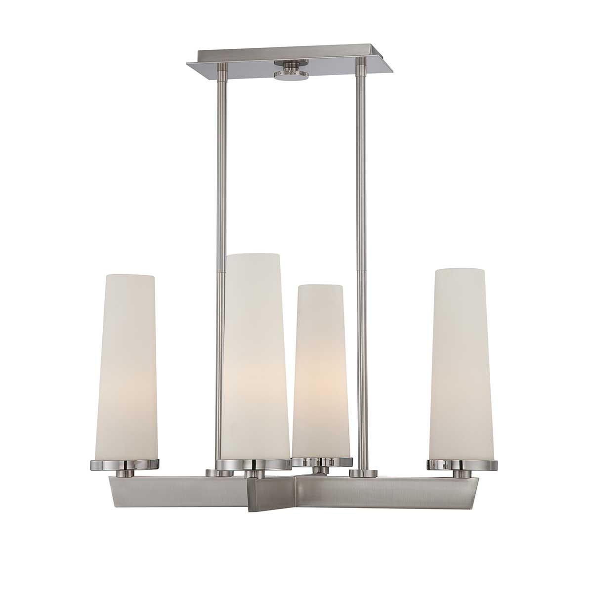 Quoizel Chandelier from the Chelsea Loft range. Chelsea Loft 4 Light Chandelier Product Code = QZ-CHELSEA-LOFT4