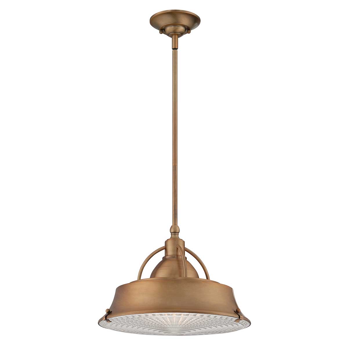Quoizel Pendant from the Cody range. Cody 2 Light Pendant in Mystic Copper Product Code = QZ-CODY-P-M-ZC
