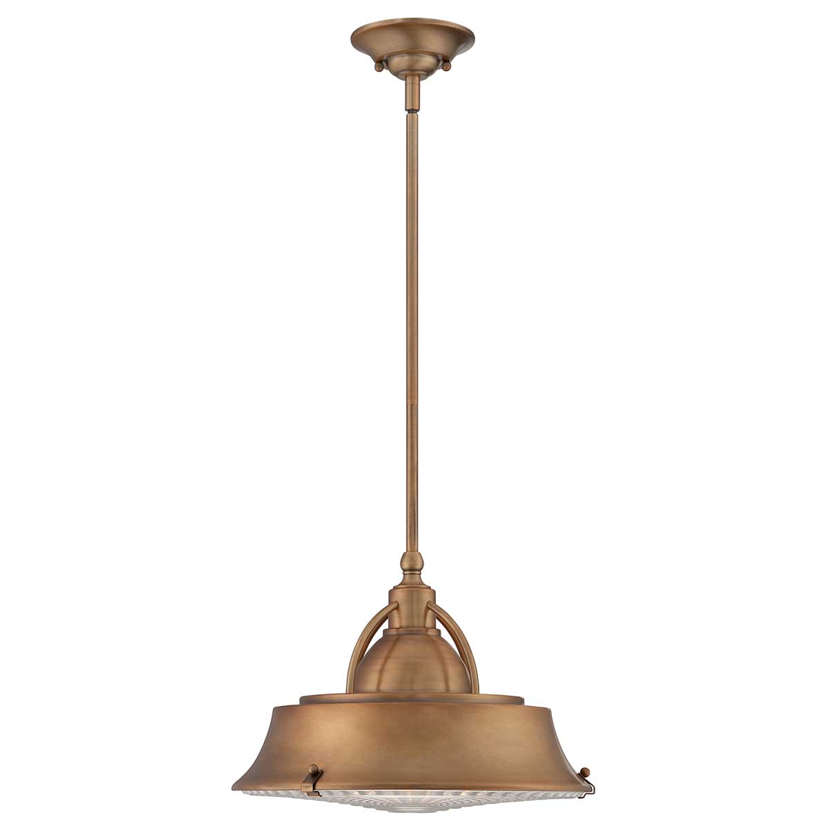 Quoizel Pendant from the Cody range. Cody 2 Light Pendant in Mystic Copper Product Code = QZ-CODY-P-M-ZC