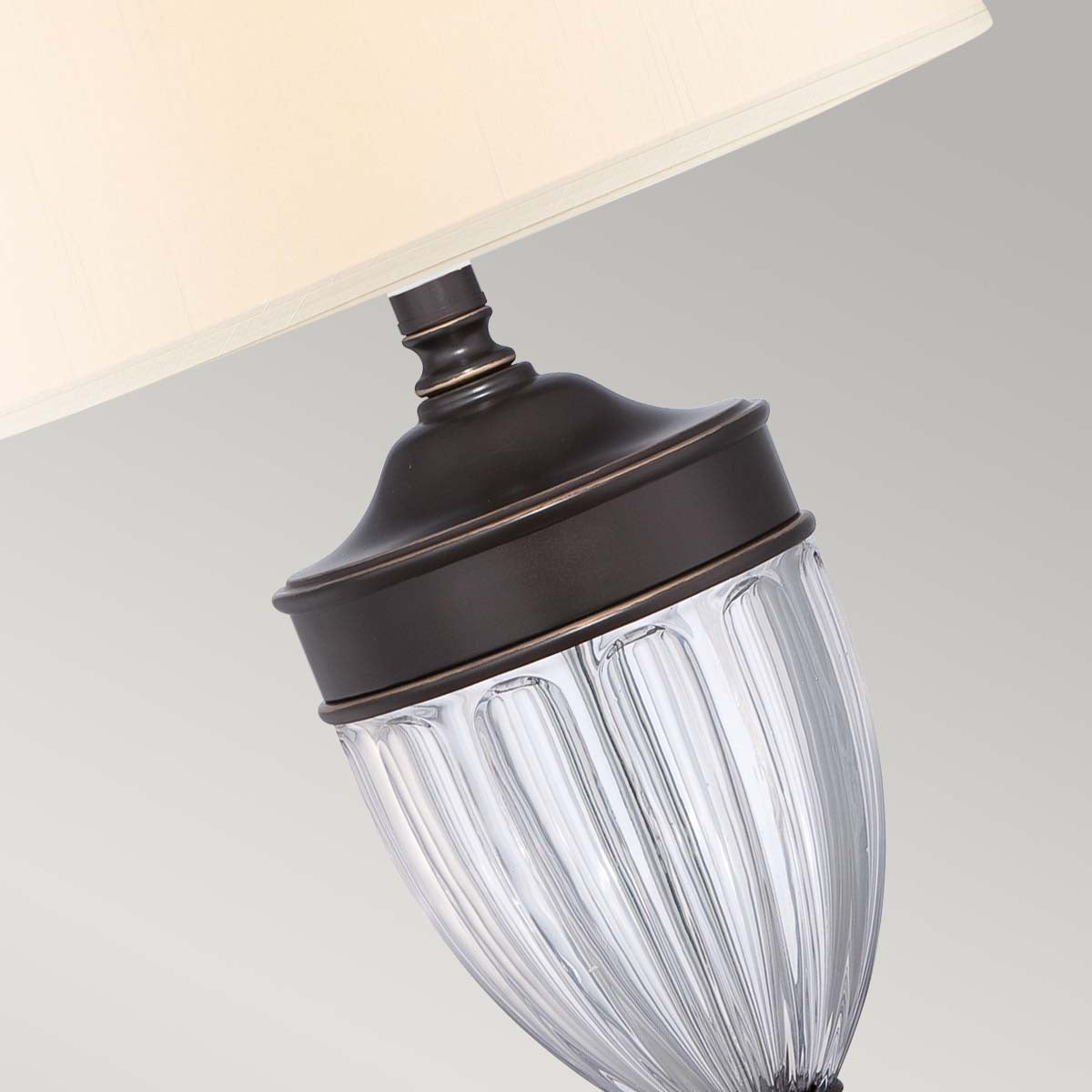 Quoizel Table Lamp from the Dennison range. Dennison 1 Light Table Lamp - Paladian Bronze Product Code = QZ-DENNISON-PB