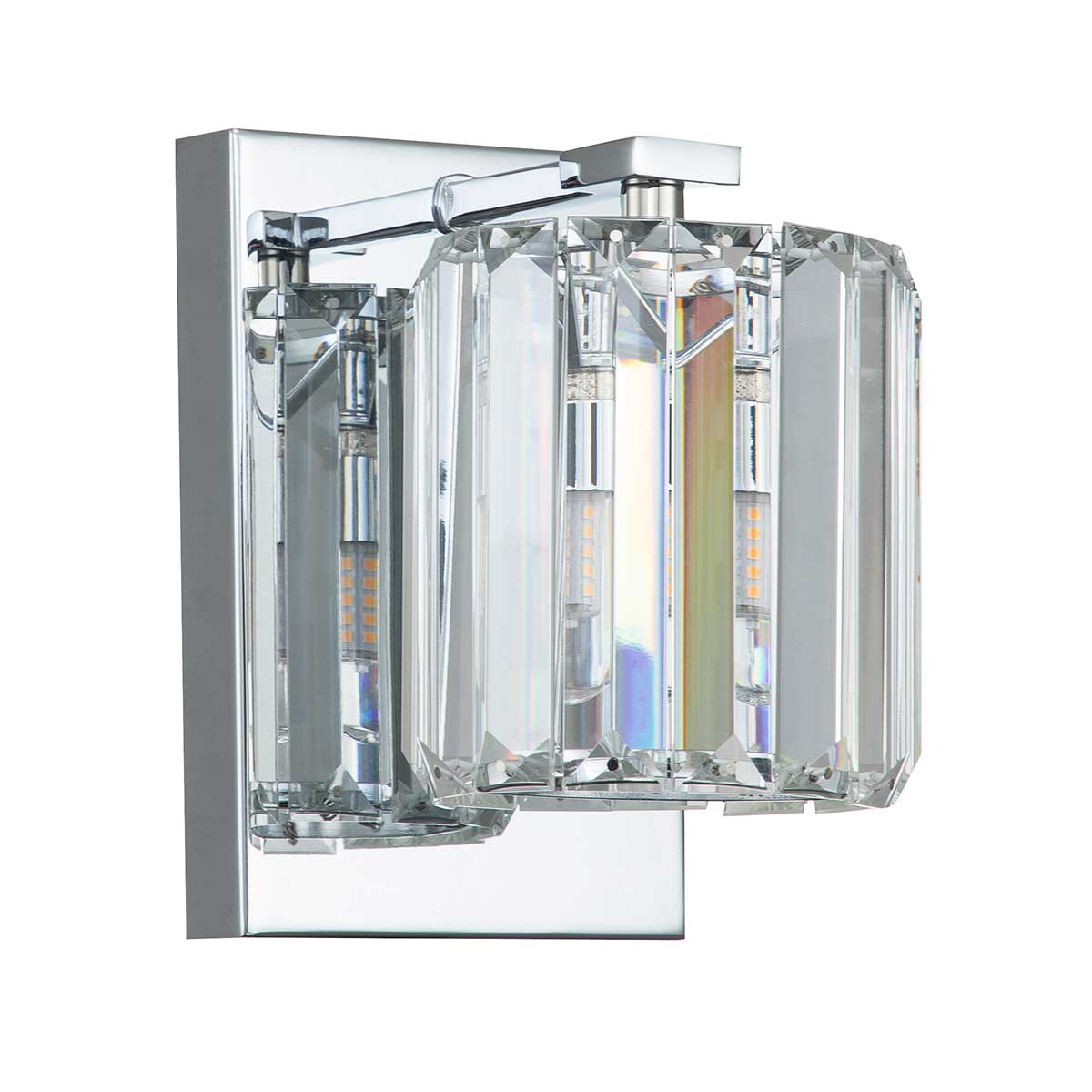 Quoizel Wall Light from the Divine range. Divine 1 Light Wall Light Product Code = QZ-DIVINE1-PC-BATH