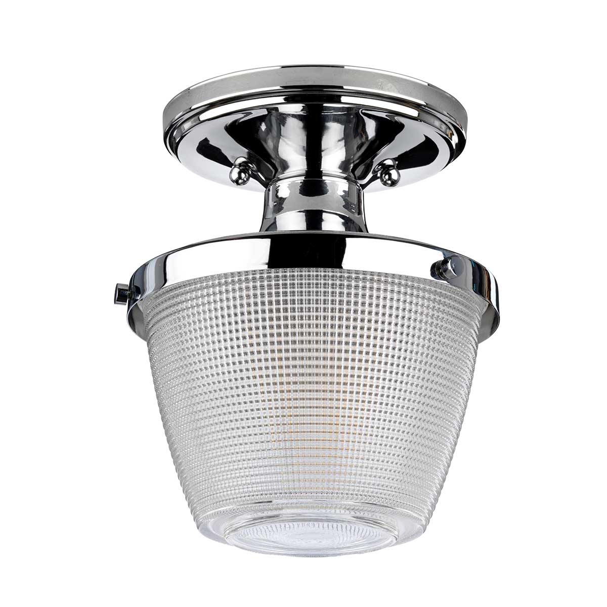 Quoizel Ceiling Flush from the Dublin range. Dublin 1 Light Semi-Flush Product Code = QZ-DUBLIN-SF-PC