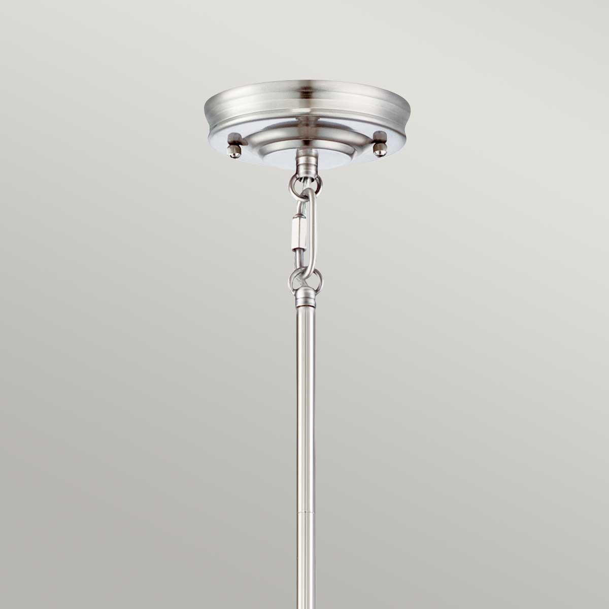 Quoizel Pendant from the Emery range. Emery 1 Light Mini Pendant Product Code = QZ-EMERY-P-S-IS
