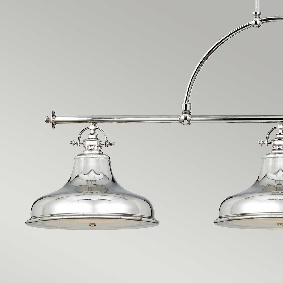 Quoizel Pendant from the Emery range. Emery 3 Light Island Light Product Code = QZ-EMERY3P-IS