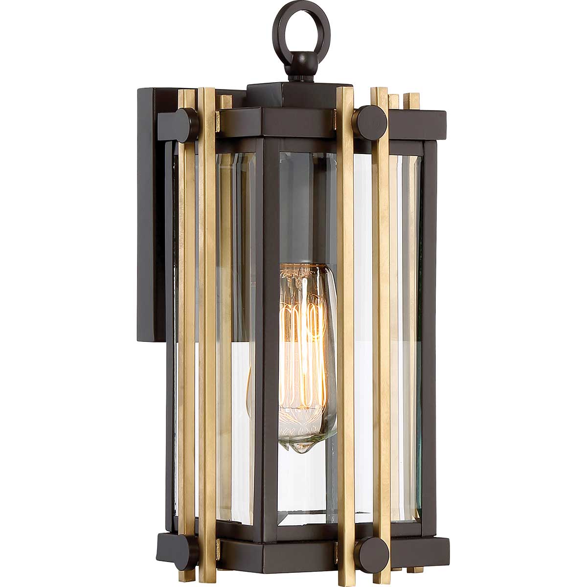 Quoizel Outdoor Wall Light from the Goldenrod range. Goldenrod 1 Light Small Wall Lantern Product Code = QZ-GOLDENROD2-S