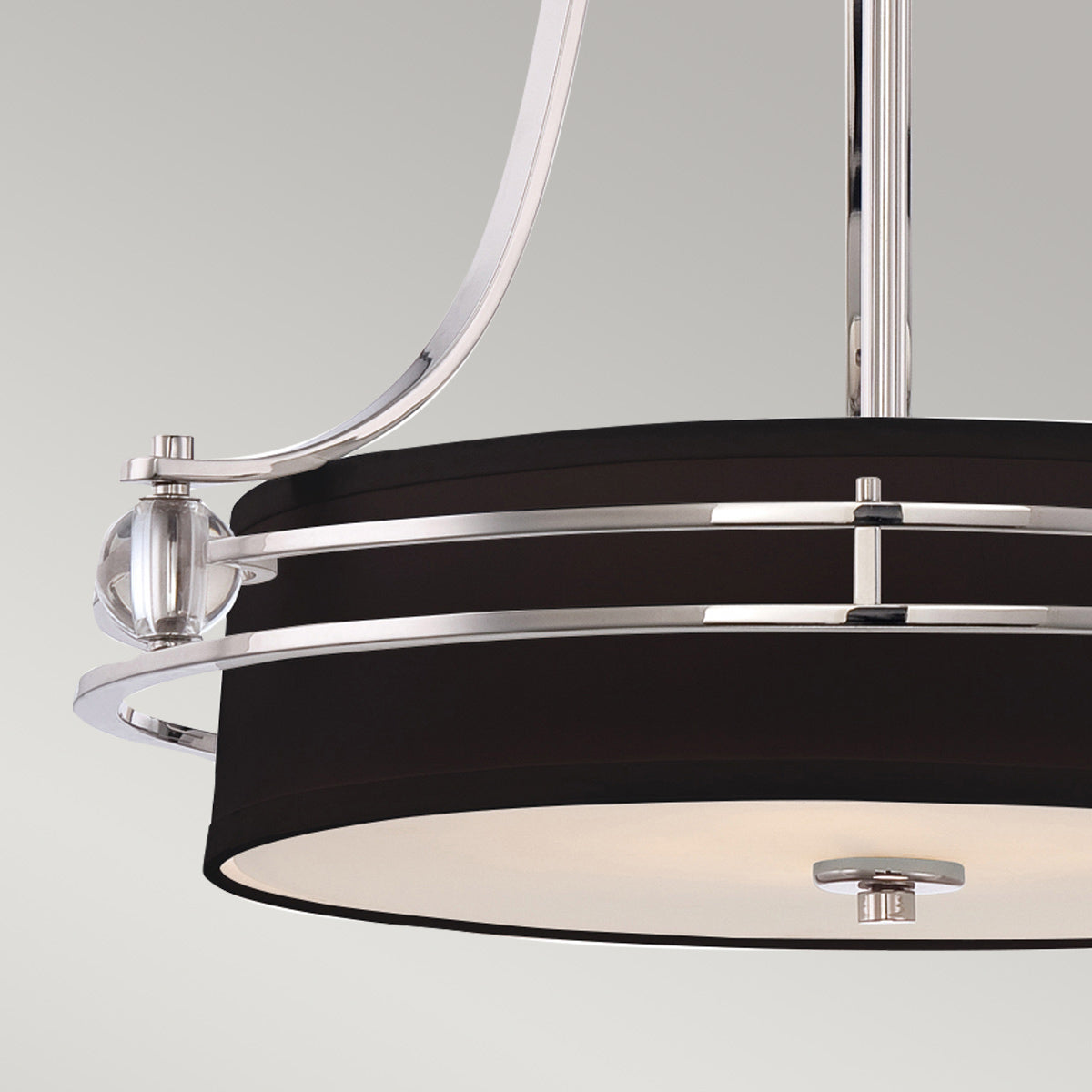 Quoizel Pendant from the Gotham range. Gotham 4 Light Pendant Product Code = QZ-GOTHAM-P