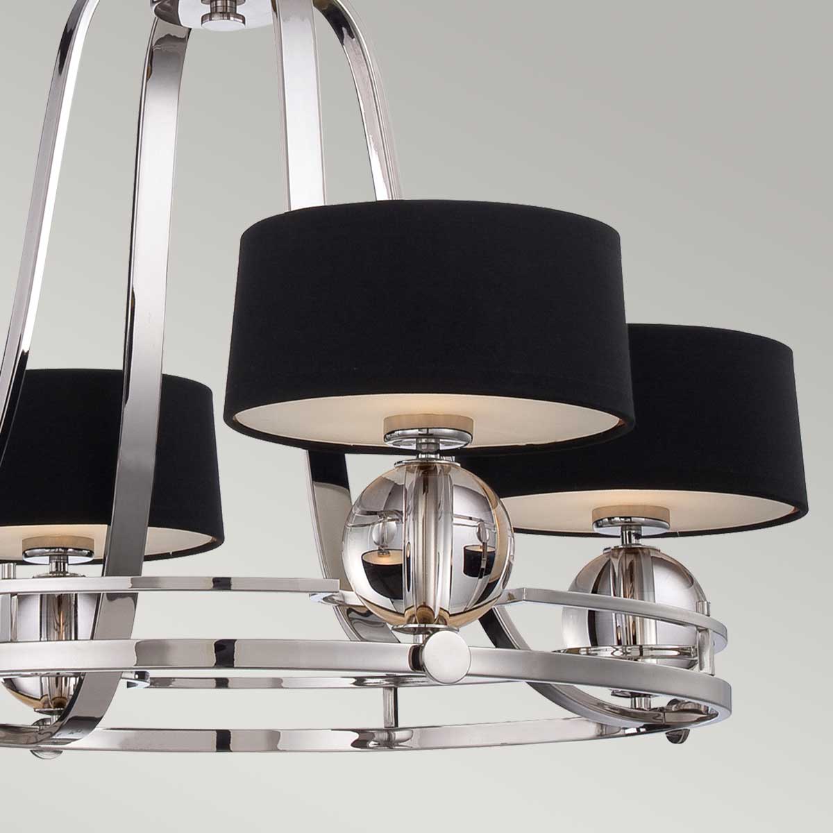 Quoizel Chandelier from the Gotham range. Gotham 4 Light Chandelier Product Code = QZ-GOTHAM4
