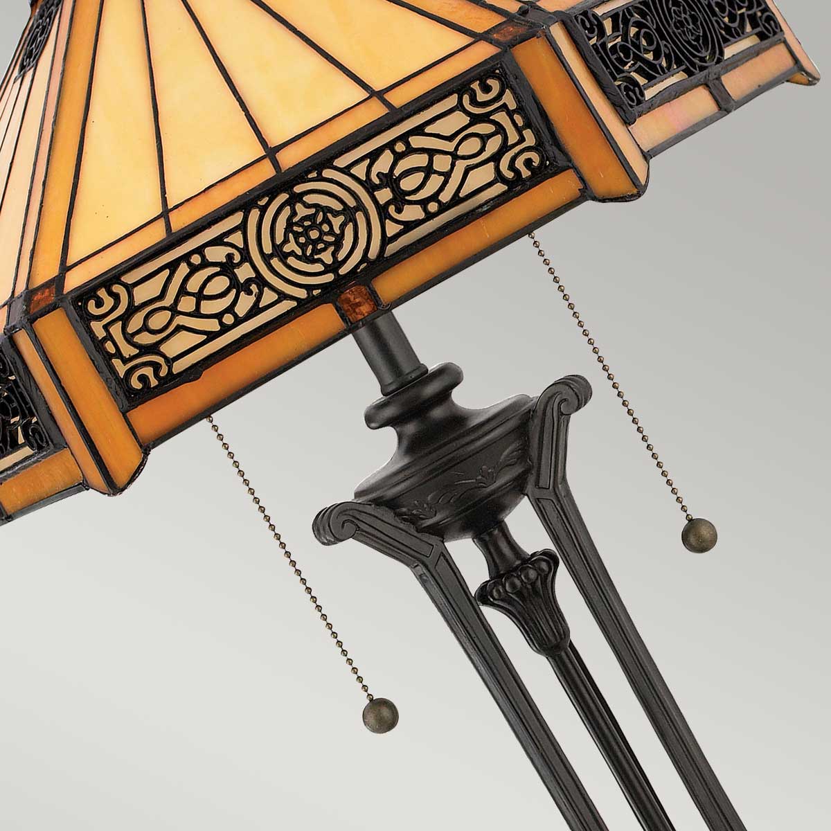 Quoizel Table Lamp from the Indus range. Indus 2 Light Table Lamp Product Code = QZ-INDUS-TL