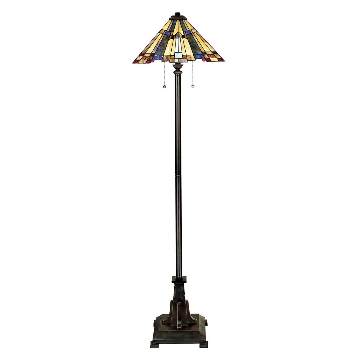 Quoizel Floor Lamp from the Inglenook range. Inglenook 2 Light Floor Lamp Product Code = QZ-INGLENOOK-FL