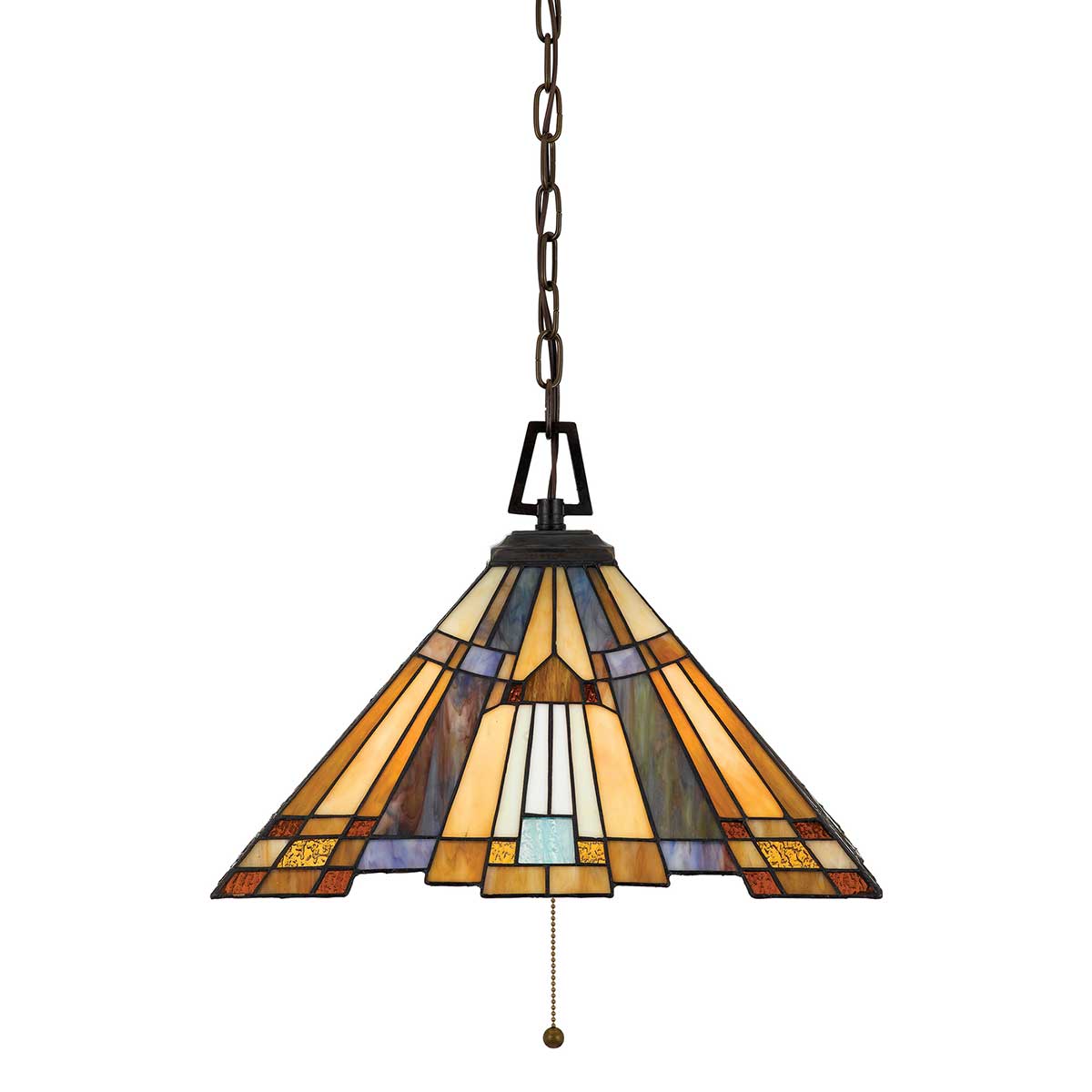 Quoizel Pendant from the Inglenook range. Inglenook 3 light Pendant Product Code = QZ-INGLENOOK-P-A