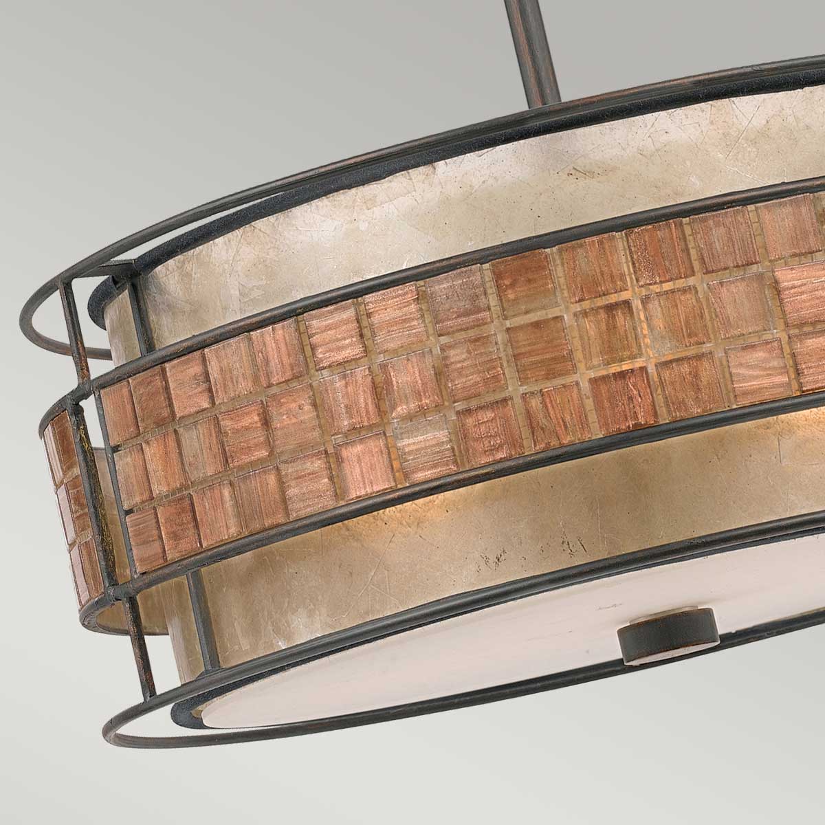 Quoizel Pendant from the Laguna range. Laguna 4 Light Pendant Light Product Code = QZ-LAGUNA-P