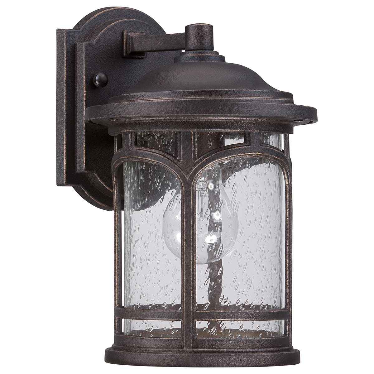 Quoizel Outdoor Wall Light from the Marblehead range. Marblehead 1 Light Small Wall Lantern Product Code = QZ-MARBLEHEAD2-S
