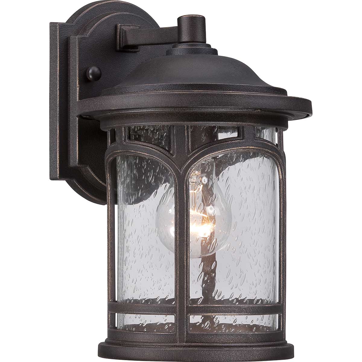 Quoizel Outdoor Wall Light from the Marblehead range. Marblehead 1 Light Small Wall Lantern Product Code = QZ-MARBLEHEAD2-S