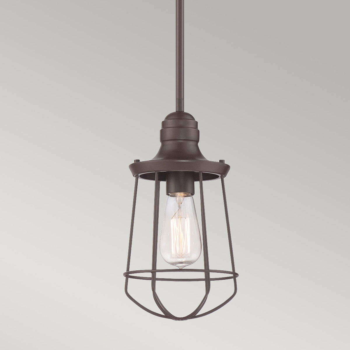 Quoizel Pendant from the Marine range. Marine 1 Light Mini Pendant - interior Product Code = QZ-MARINE-P