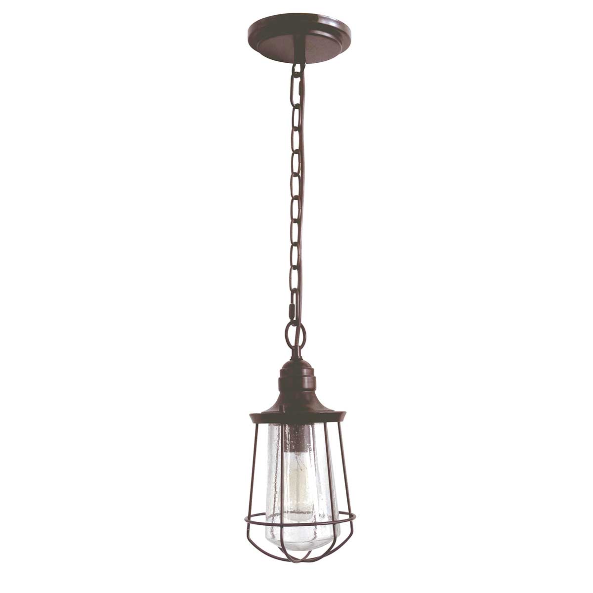 Quoizel Outdoor Hanging from the Marine range. Marine 1 Light Small Chain Lantern Product Code = QZ-MARINE8-S