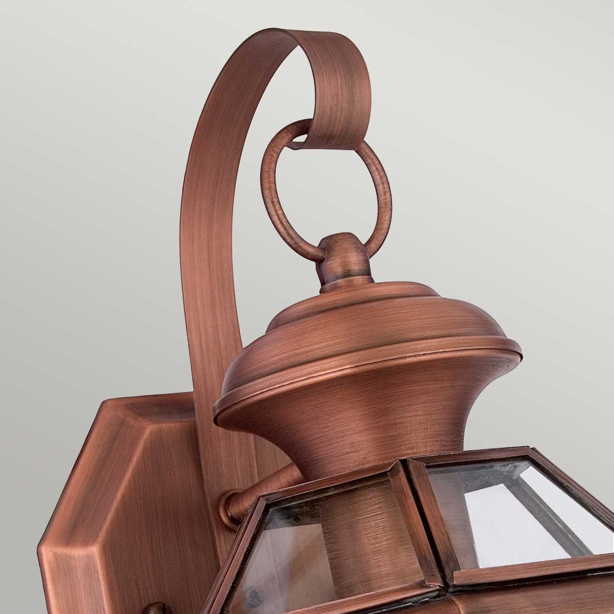Quoizel Outdoor Wall Light from the Newbury range. Newbury 1 Light Small Wall Lantern Product Code = QZ-NEWBURY2-S-AC