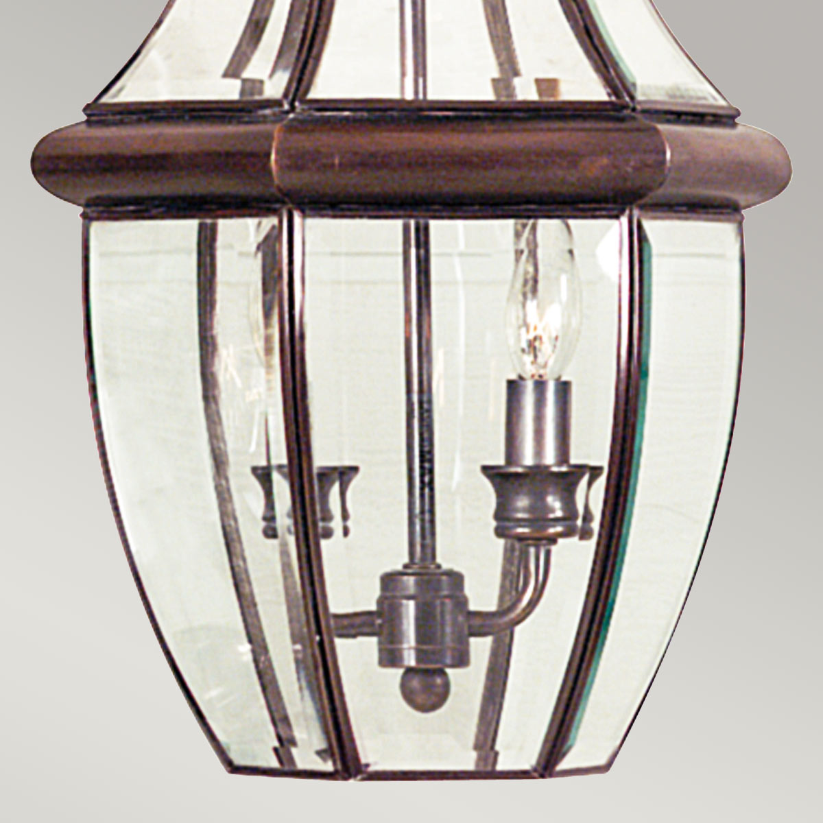Quoizel Outdoor Hanging from the Newbury range. Newbury 2 Light Large Chain Lantern Product Code = QZ-NEWBURY8-L-AC