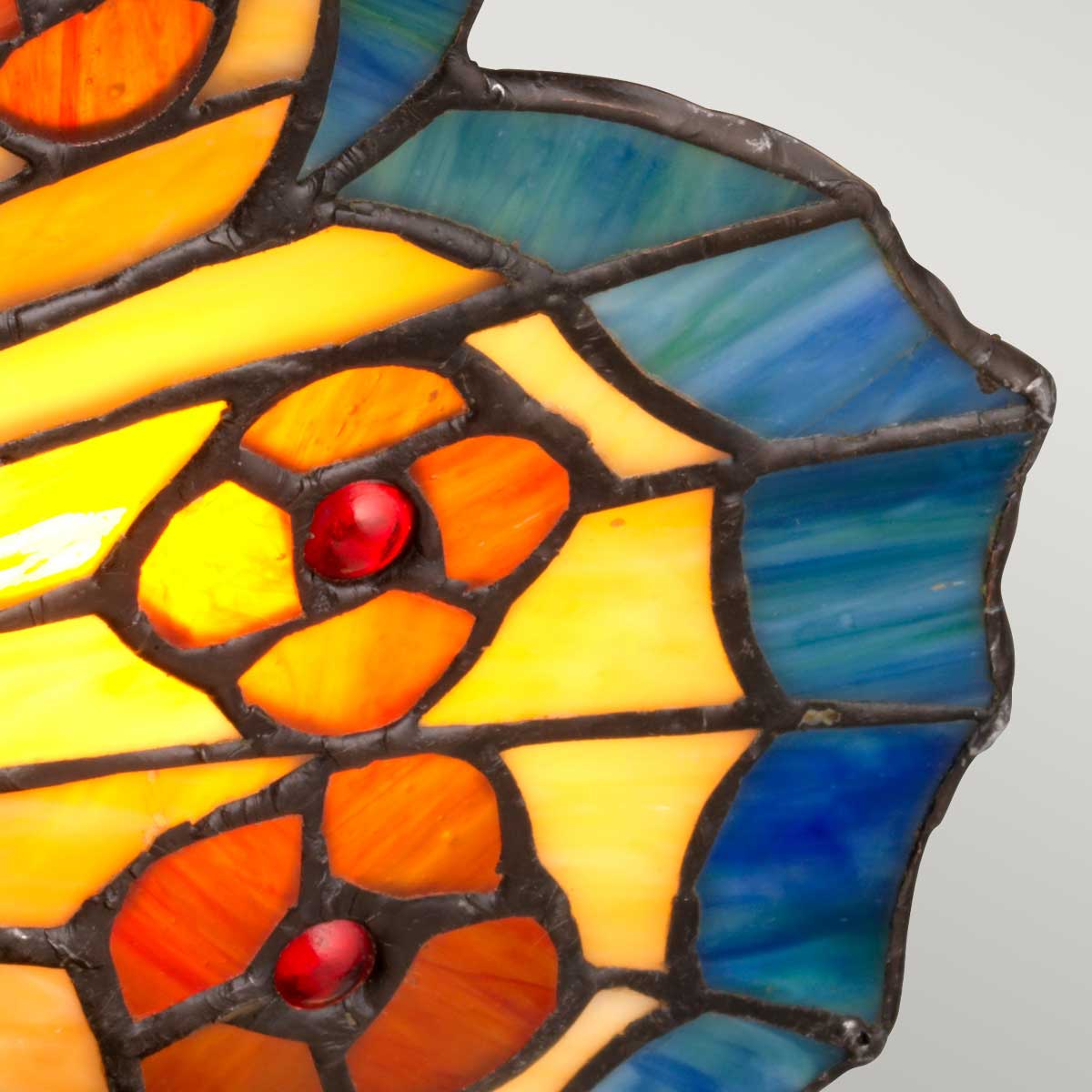 Quoizel Table Lamp from the Tiffany Animal Lamps range. Tiffany Animal Lamps Orange Butterfly Lamp Product Code = QZ-OBUTTERFLY-TL