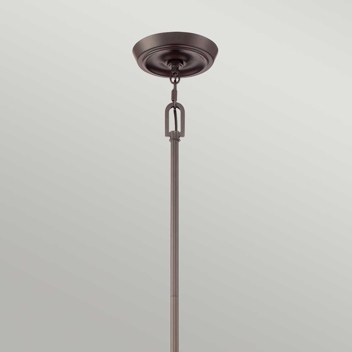 Quoizel Penn Station 3 Light Pendant QZ-PENN-STATION-M-WT