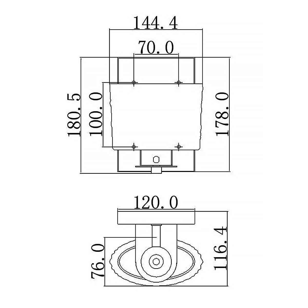 Quoizel Wall Light from the Seaview range. Seaview 1 Light Wall Light Product Code = QZ-SEAVIEW1-BATH