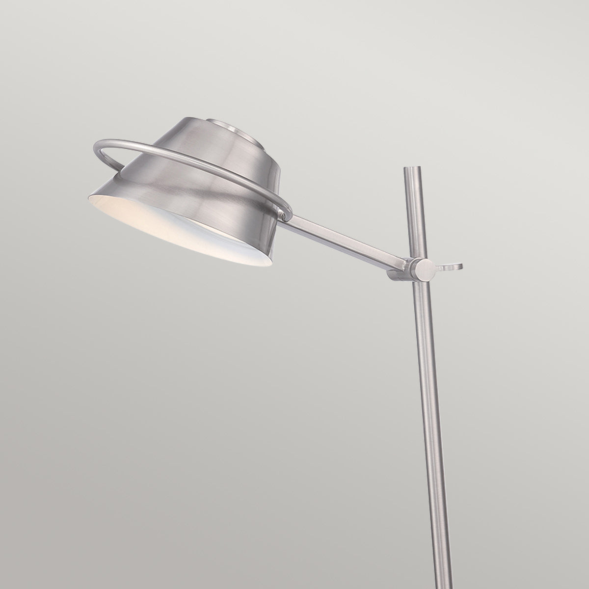 Quoizel Table Lamp from the Spencer range. Spencer LED Table Lamp in Brushed Nickel Product Code = QZ-SPENCER-TL-BN