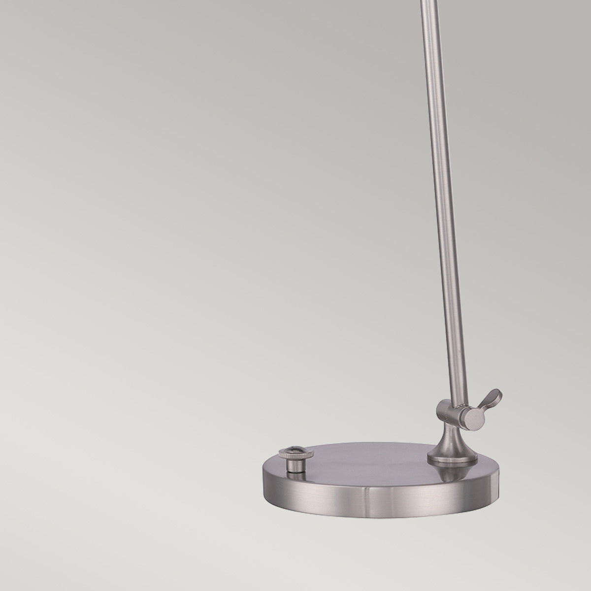 Quoizel Table Lamp from the Spencer range. Spencer LED Table Lamp in Brushed Nickel Product Code = QZ-SPENCER-TL-BN