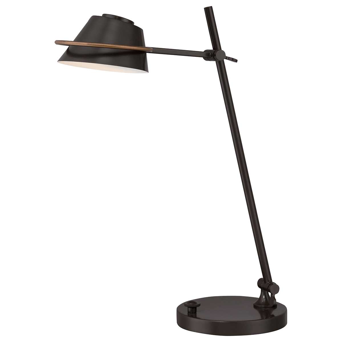 Quoizel Table Lamp from the Spencer range. Spencer LED Table Lamp in Western Bronze Product Code = QZ-SPENCER-TL-WT