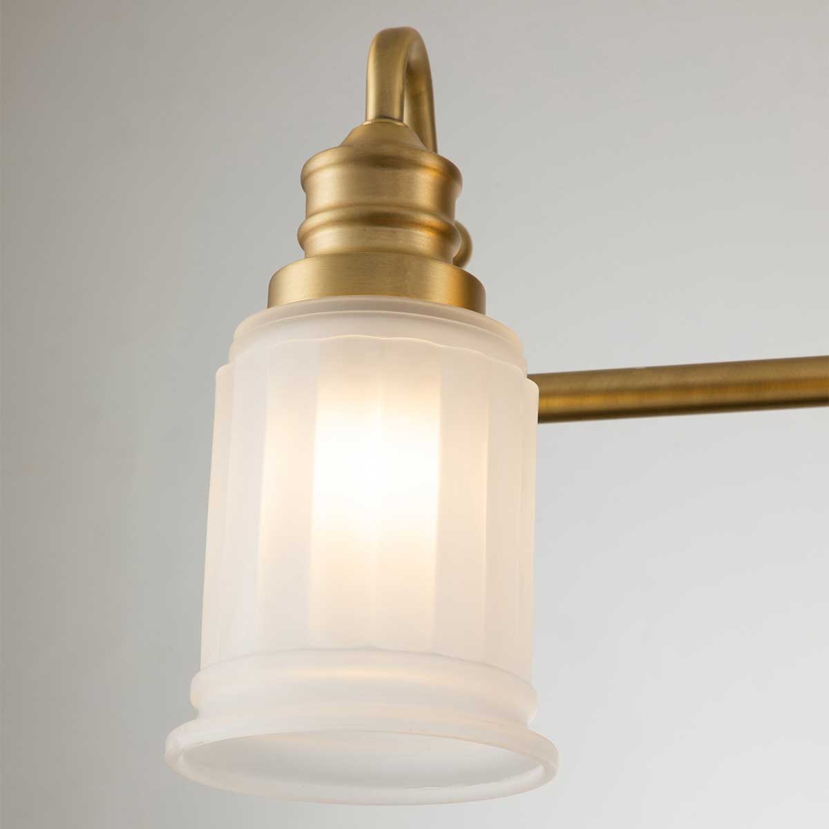 Quoizel Wall Light from the Swell range. Swell 4 Light Wall Light Product Code = QZ-SWELL4-BB-BATH