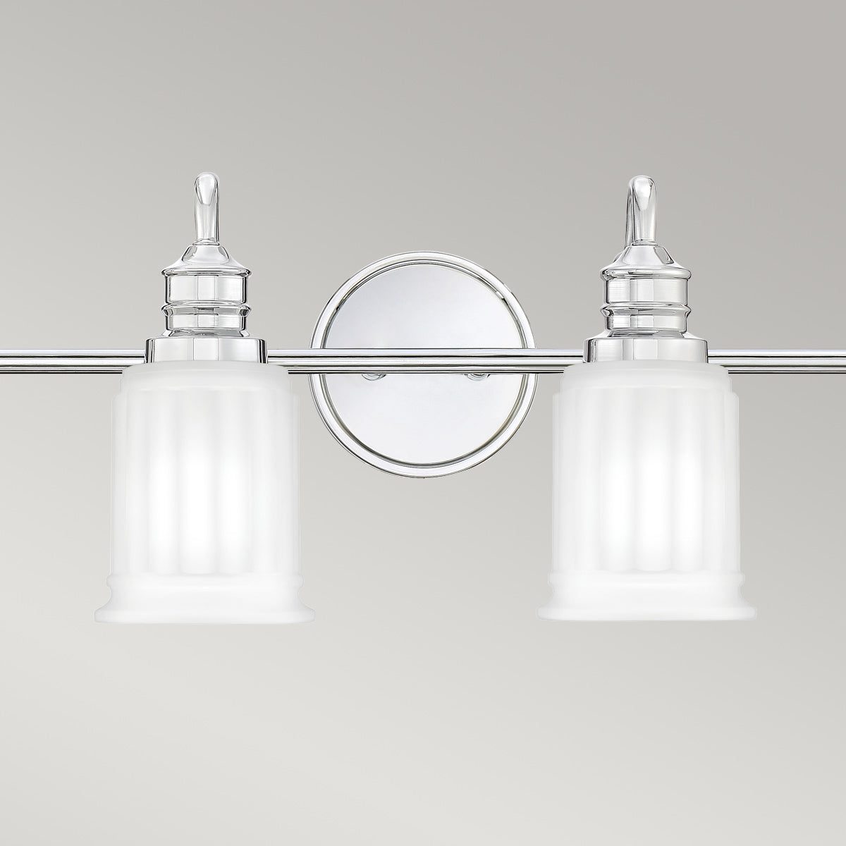 Quoizel Wall Light from the Swell range. Swell 4 Light Wall Light Product Code = QZ-SWELL4-PC-BATH
