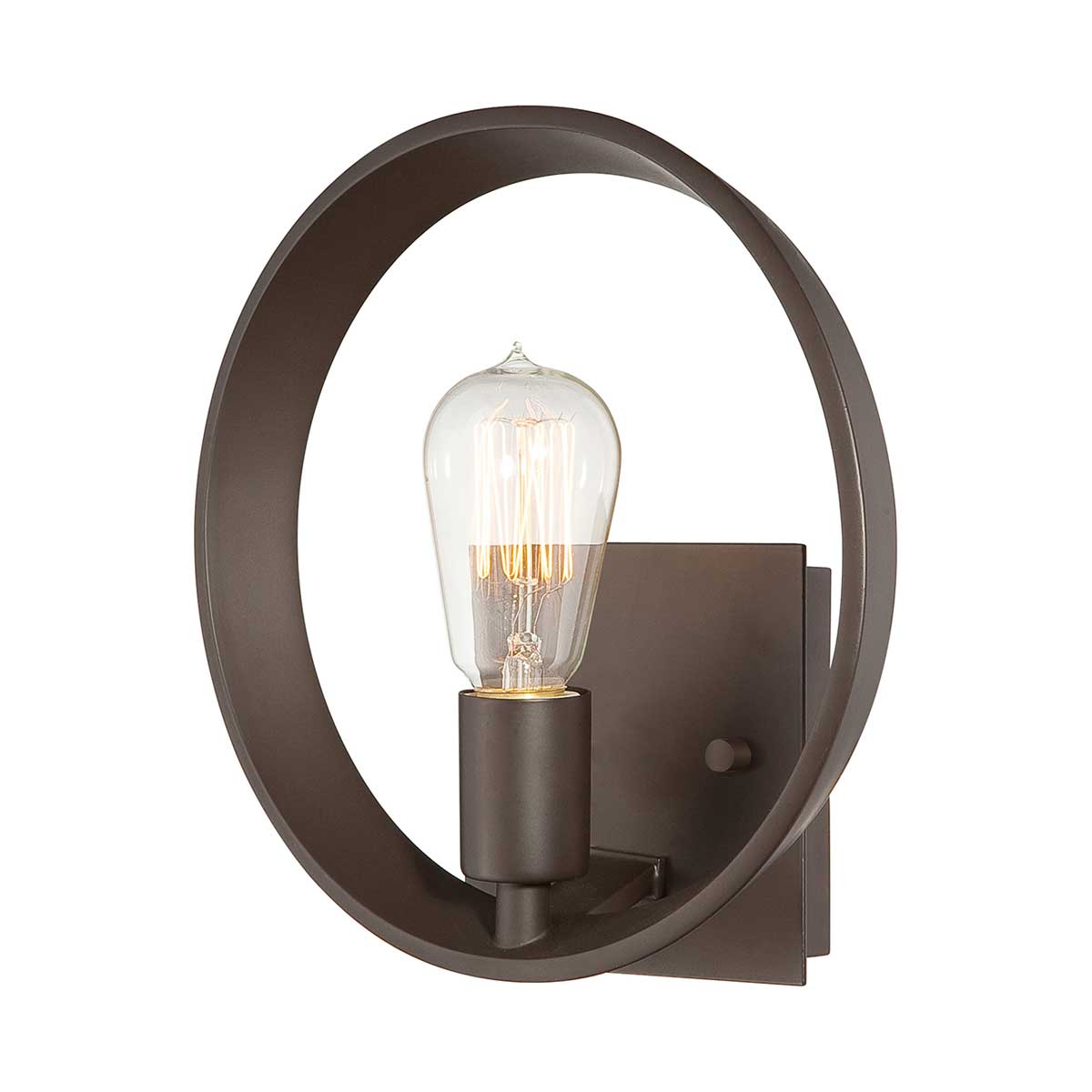 Quoizel Wall Light from the Theater Row range. Theater Row 1 Light Wall Light Product Code = QZ-THEATER-ROW1WT